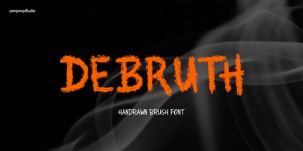 DEBRUTH font