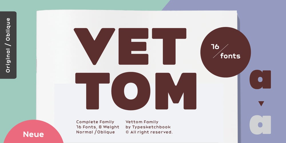 Vettom font