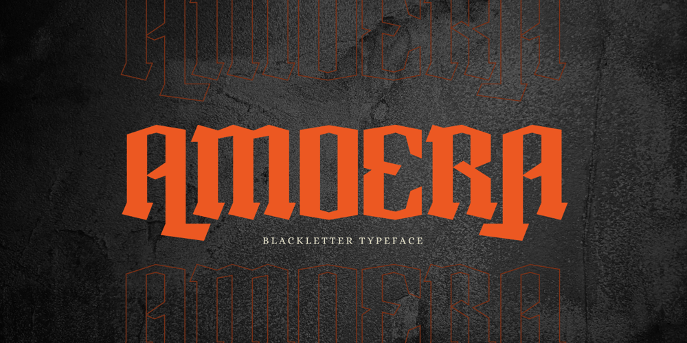 Amoera Blackletter font