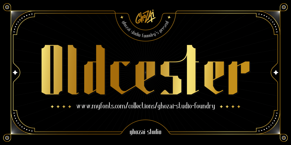 Oldcester font