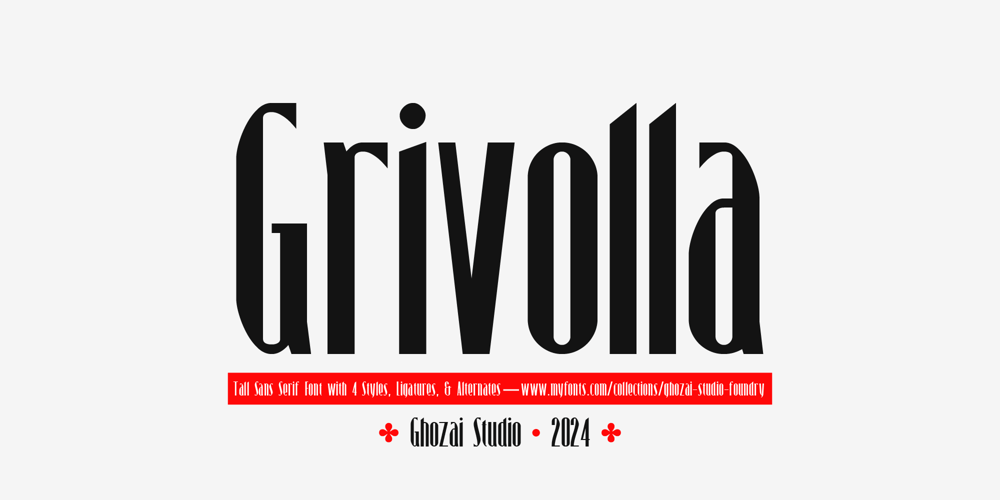 Grivolla font