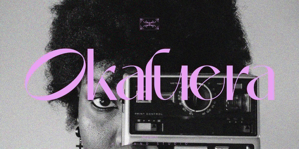 Okaluera font