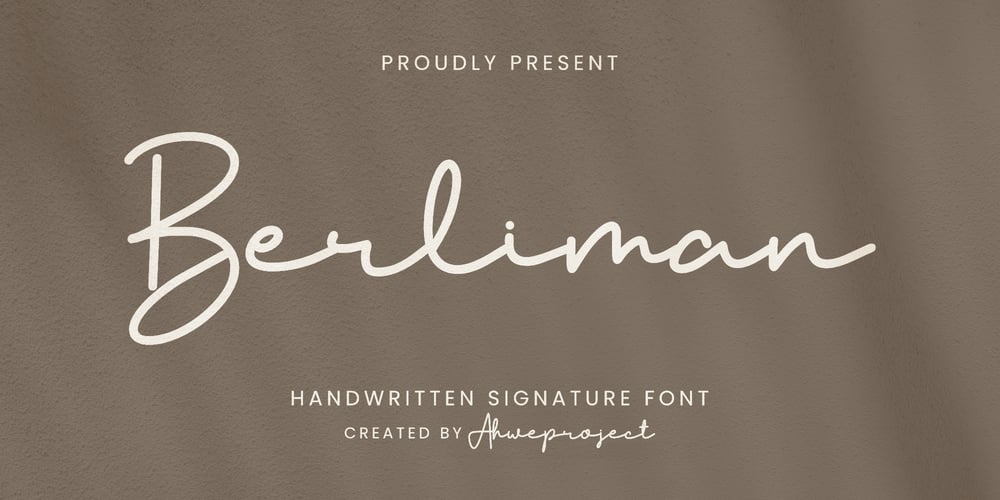 Berliman font