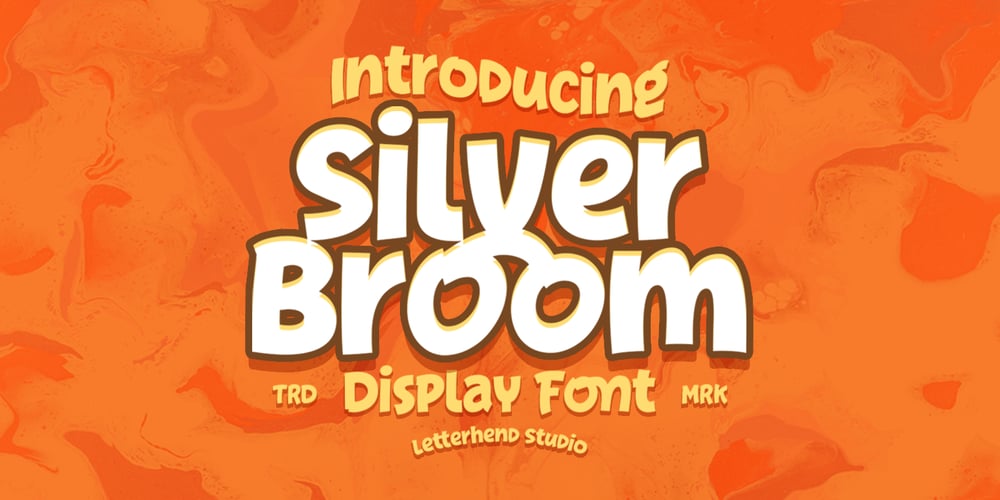 Silver Broom font