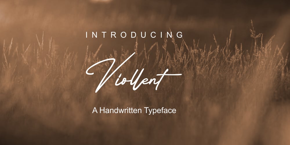 Viollents font