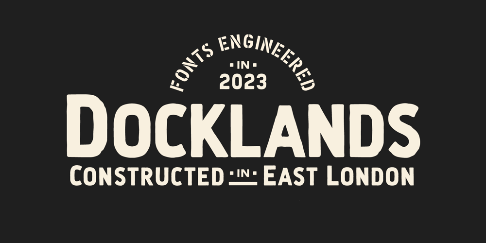 Docklands font