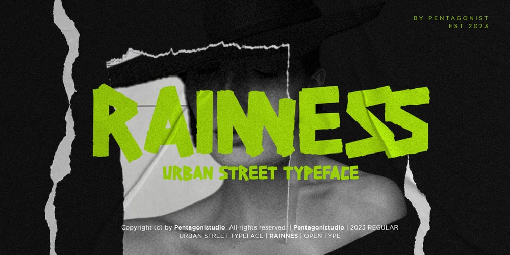 Rainness font