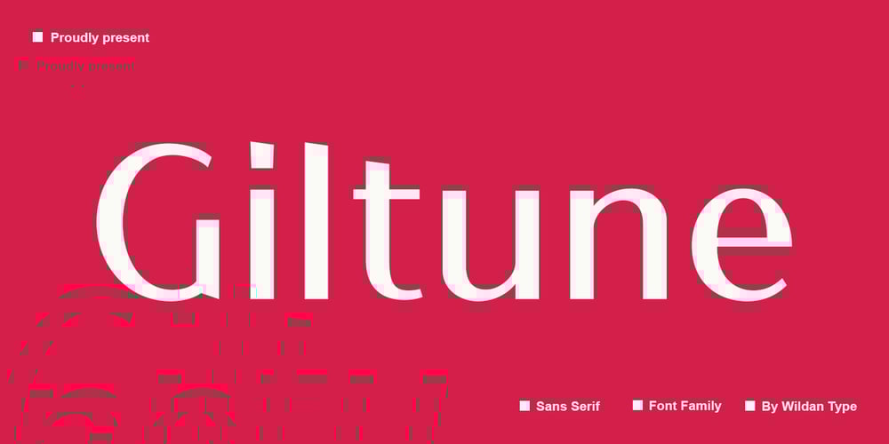 Giltune font