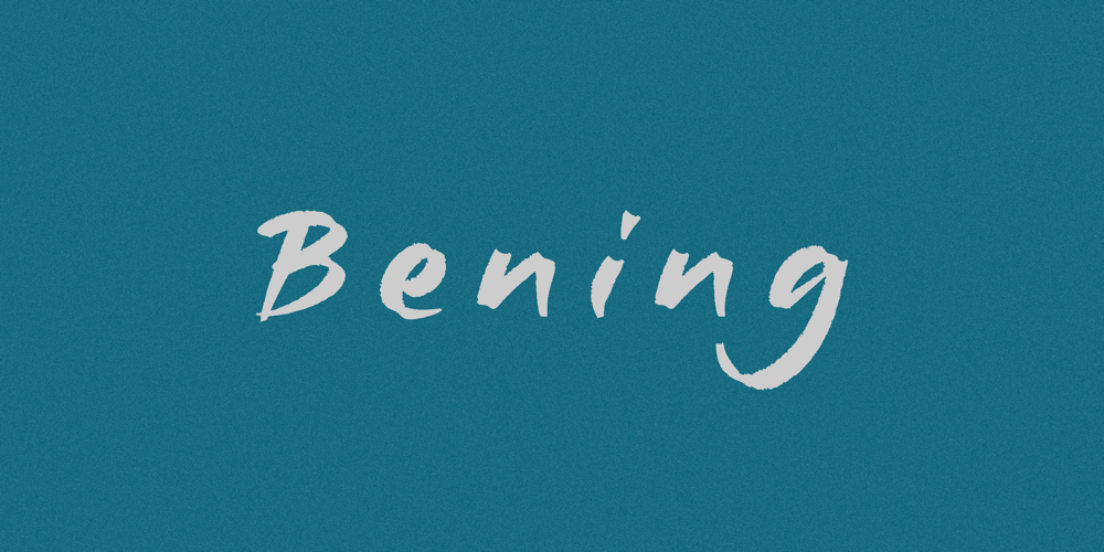 Bening font