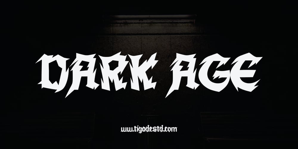 Dark Age font