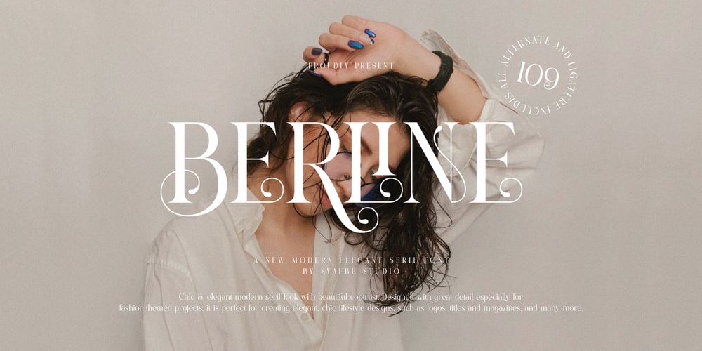 Berline font