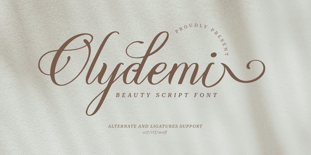 Olydemi font