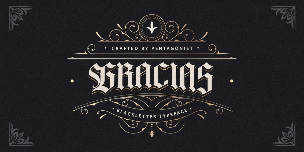 Gracias PS font