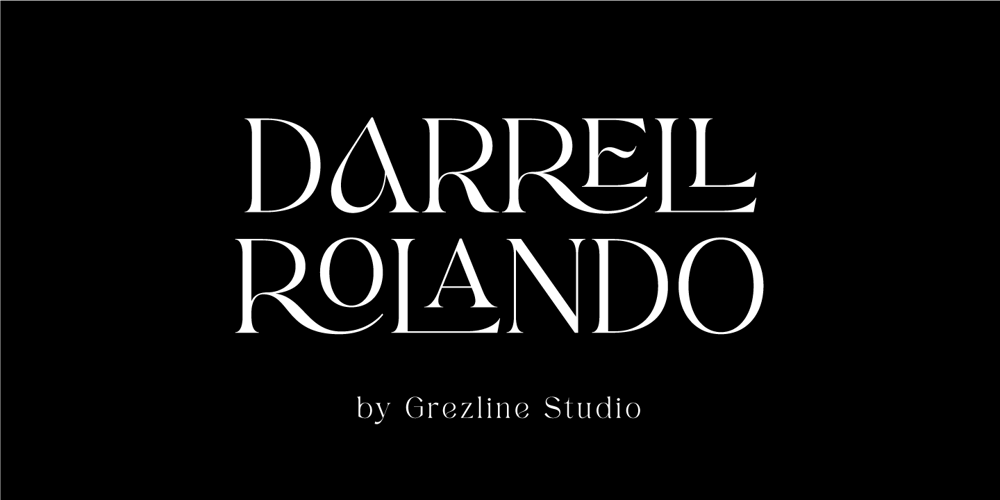 Darrell Rolando font
