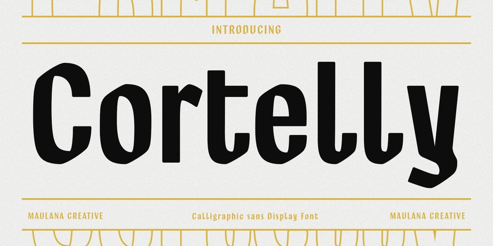 MC Cortelly font