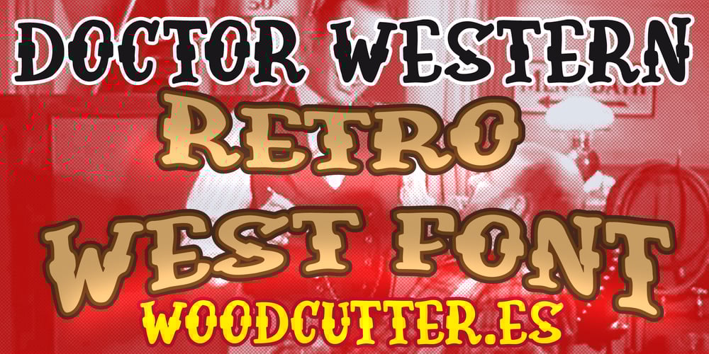 Doctor Western font