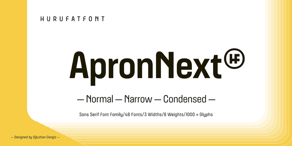 ApronNext font