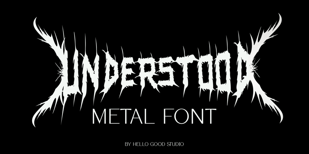 UNDERSTOOD font