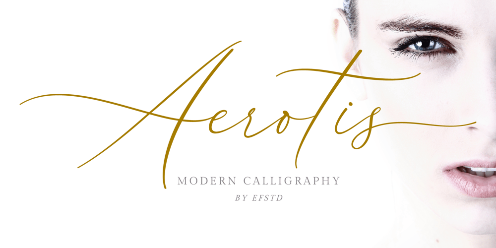 Aerotis font