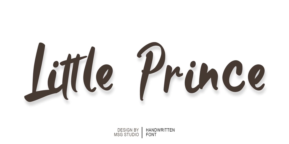 Little Prince font