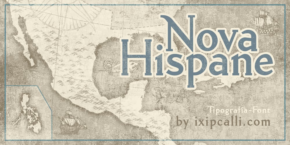Nova Hispane font