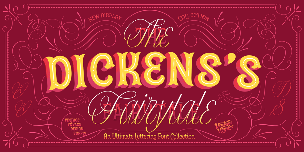 VVDS The Dickens Tale font