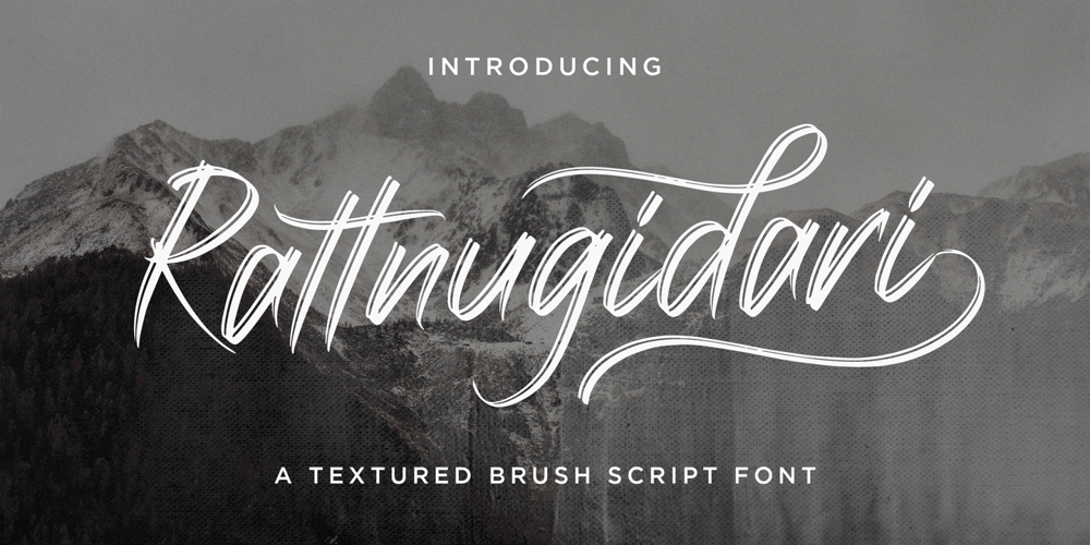 Rattnugidari font