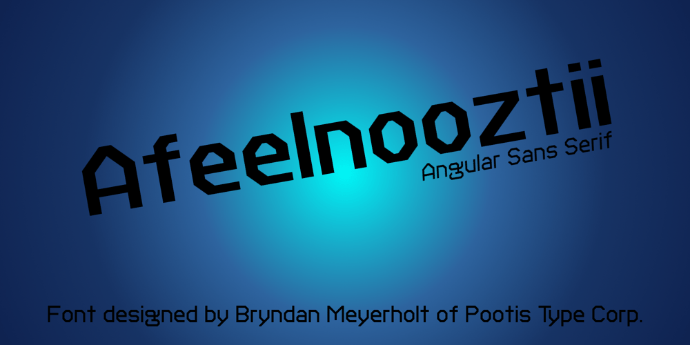Afeelnooztii font