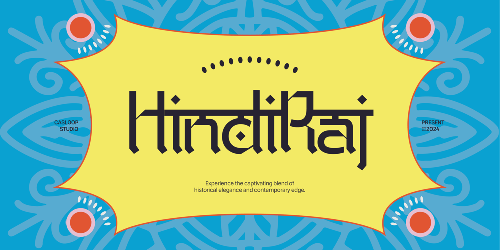 Hindi Raj font