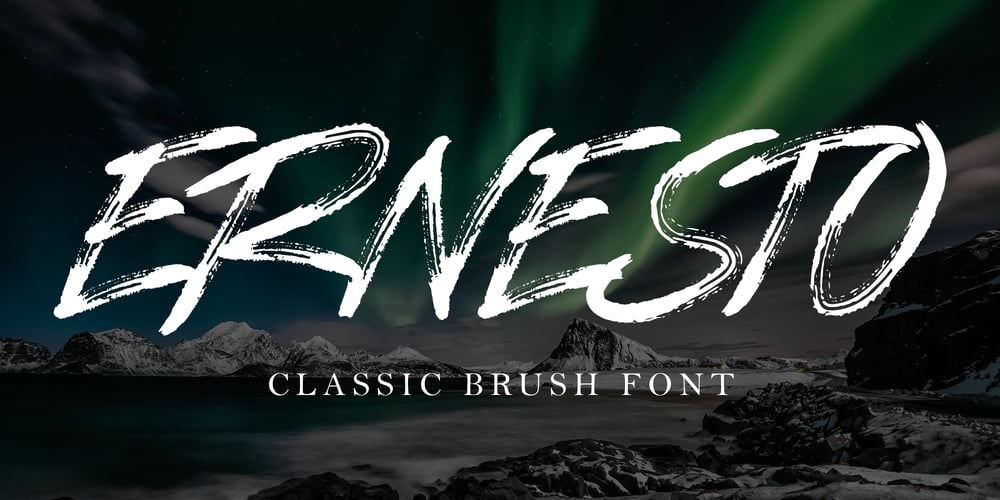 ERNESTO font