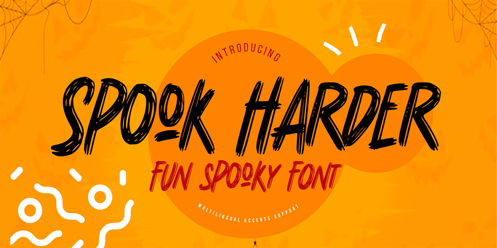 Spook Harder font