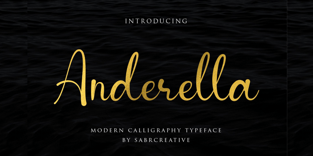 Anderella font