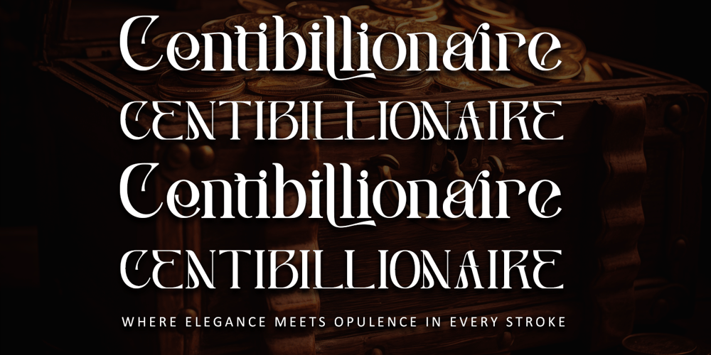 Centibillionaire font