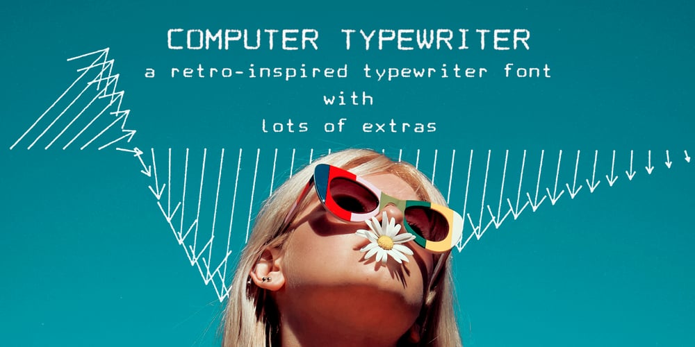 Computer Typewriter font