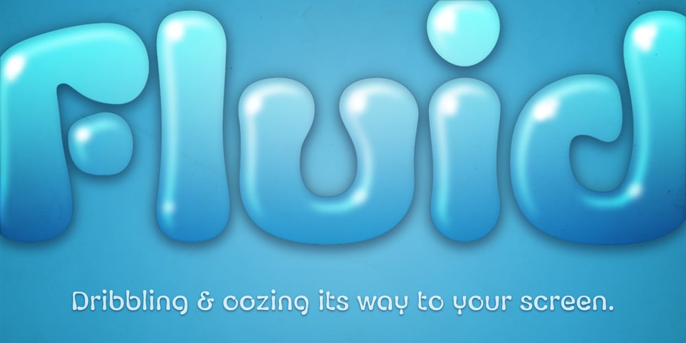 Fluid font