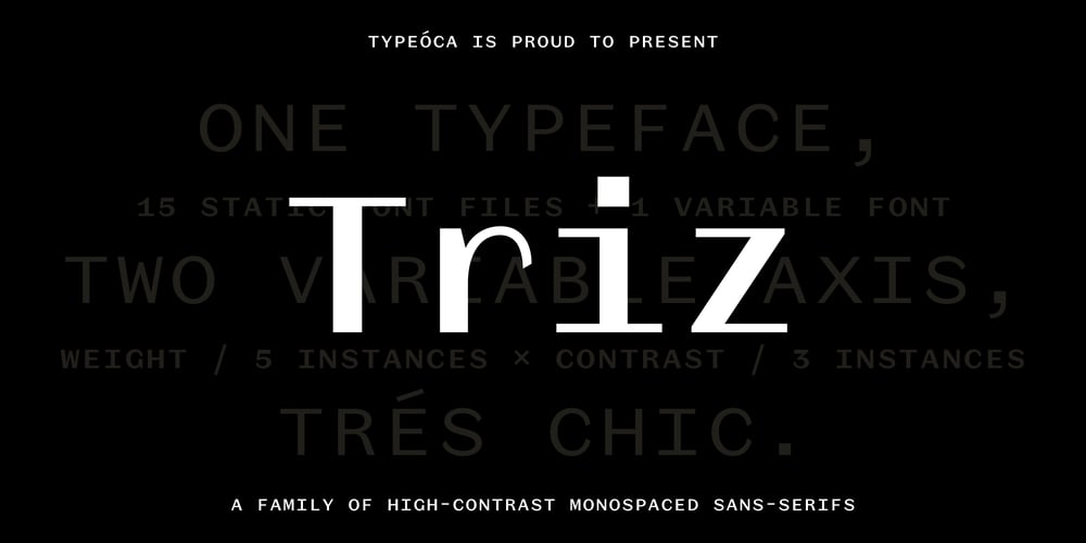 Triz font