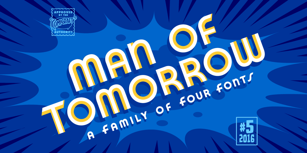 Man Of Tomorrow font