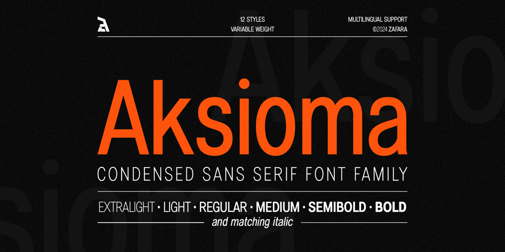 Aksioma font