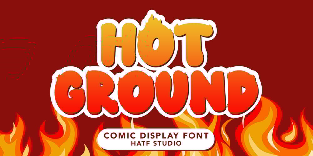 Hot Ground font