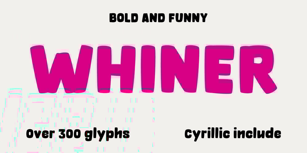 OT Whiner font