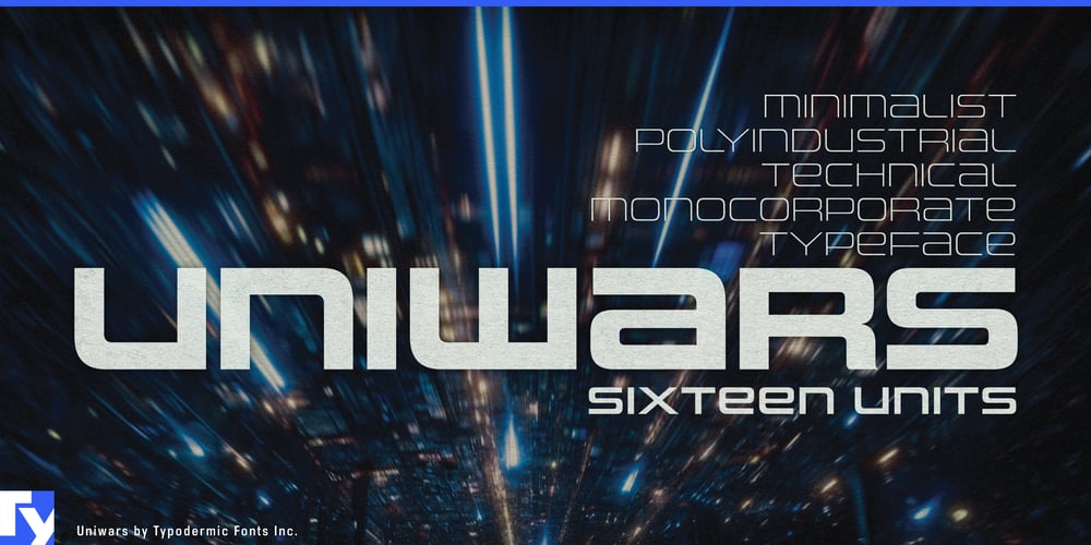 Uniwars font