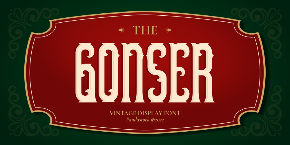 Gonser font