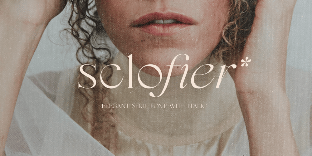 Selofier font