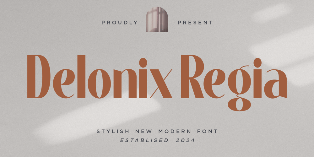 Delonix Regia font