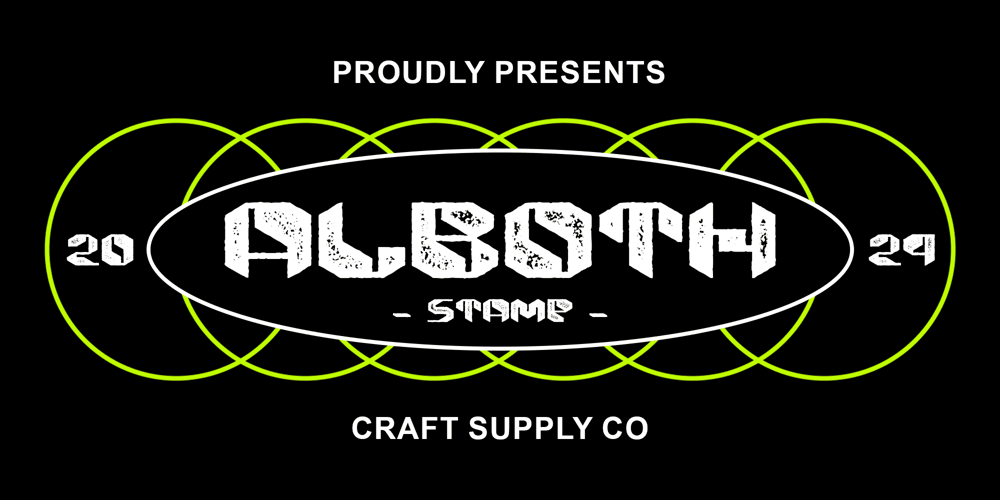 Alboth Stamp font