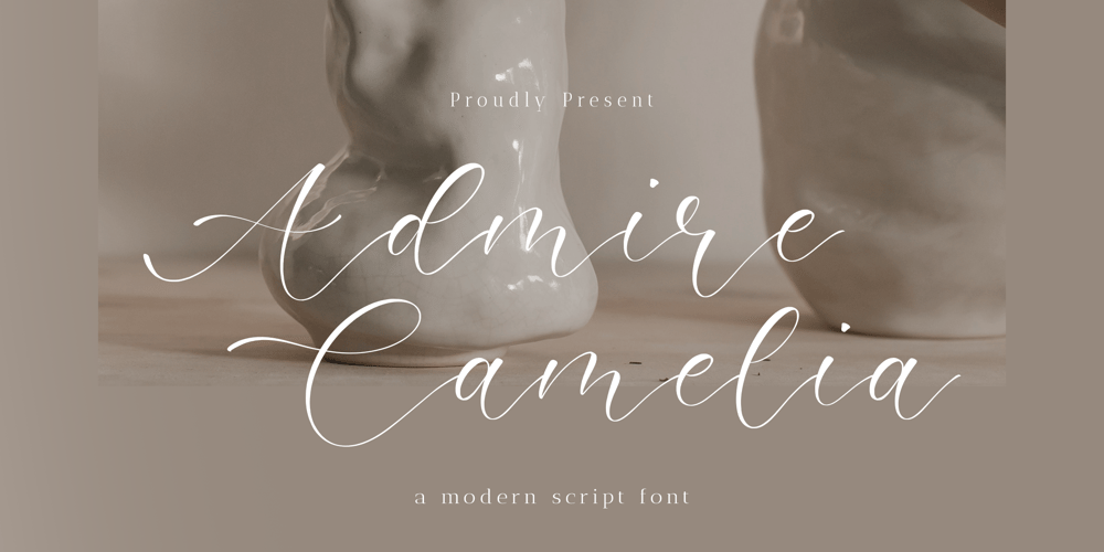 Admire Camelia font