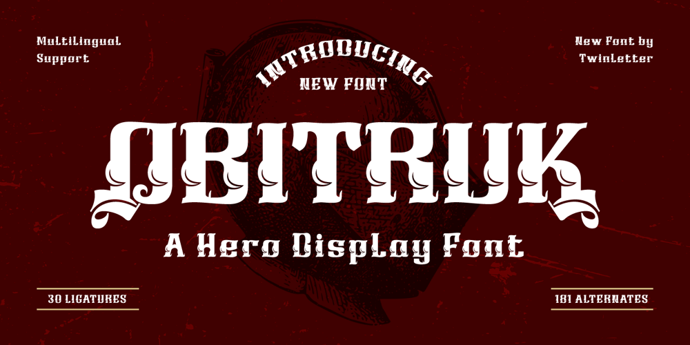 OBITRUK font