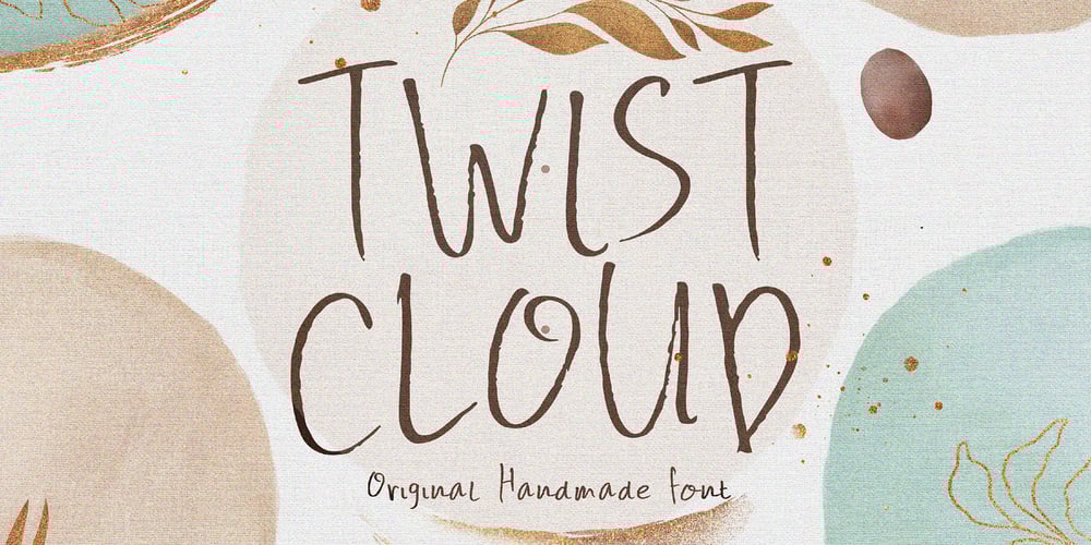 Twist Cloud font