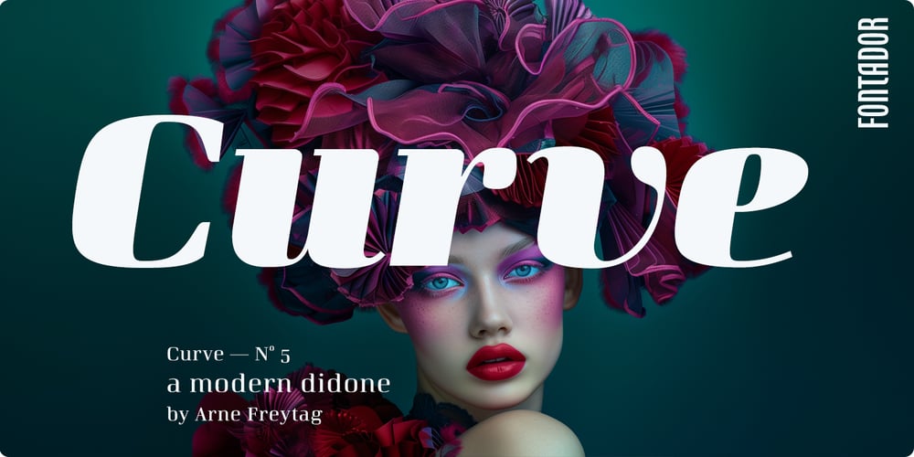 Curve font
