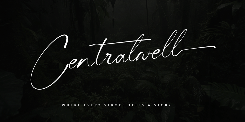 Centralwell font